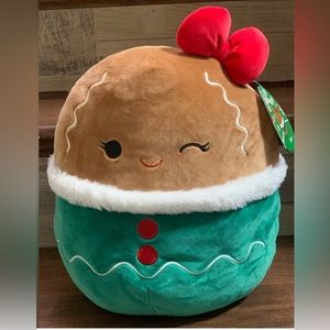 Super cute 🥰 Gina the Gingerbread Girl Squishmallows 12” - NEW